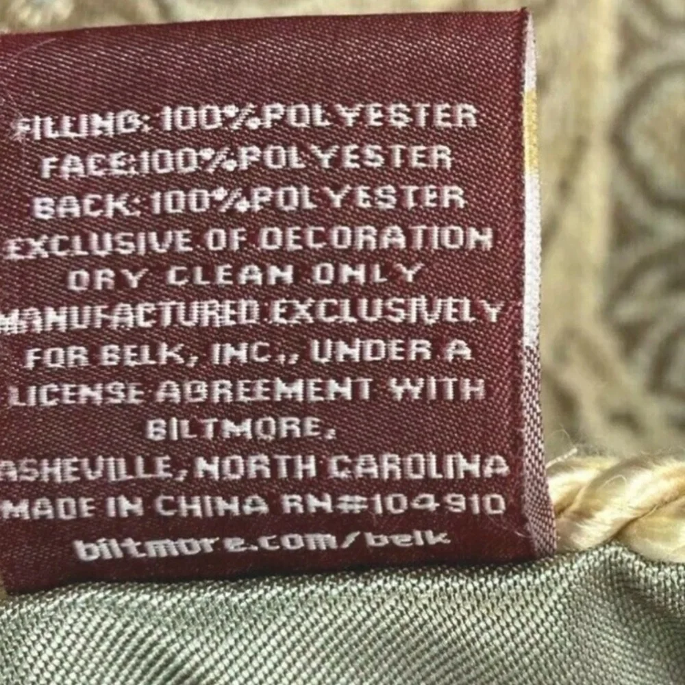 2 Biltmore Luxury King sized shams pair pillowcases - Picture 8 of 8